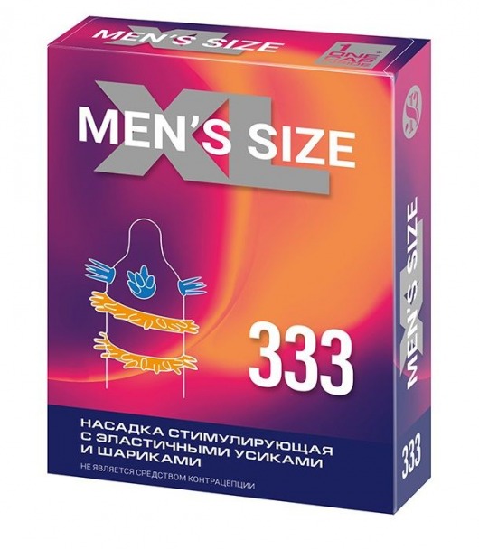 Стимулирующая насадка на пенис MEN SIZE 333 - Sitabella - в Северодвинске купить с доставкой