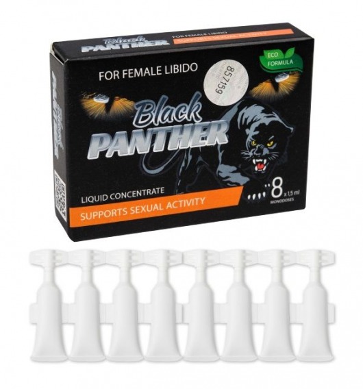 Пищевой концентрат для женщин BLACK PANTER - 8 монодоз (по 1,5 мл.) - Sitabella - купить с доставкой в Северодвинске