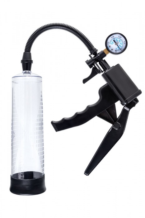 Прозрачная механическая помпа для пениса Viggo - Sexus - в Северодвинске купить с доставкой