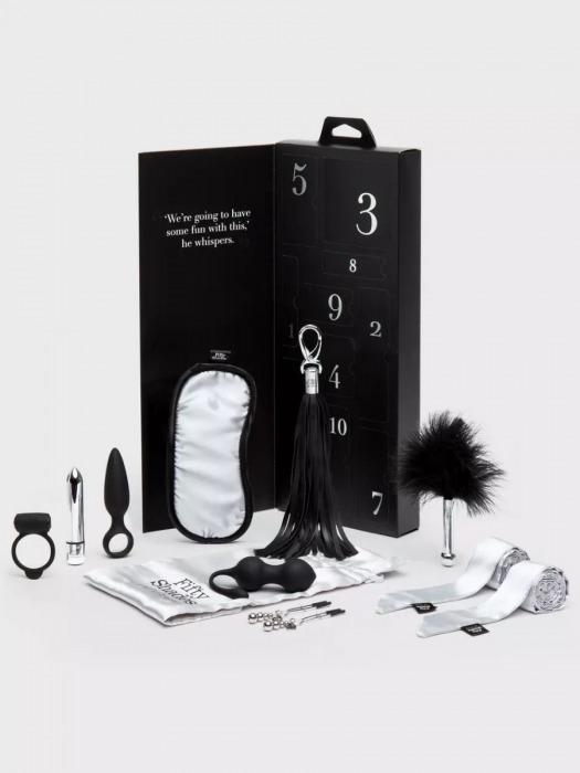 Эротический набор Pleasure Overload 10 Days of Play Gift Set - Fifty Shades of Grey - купить с доставкой в Северодвинске