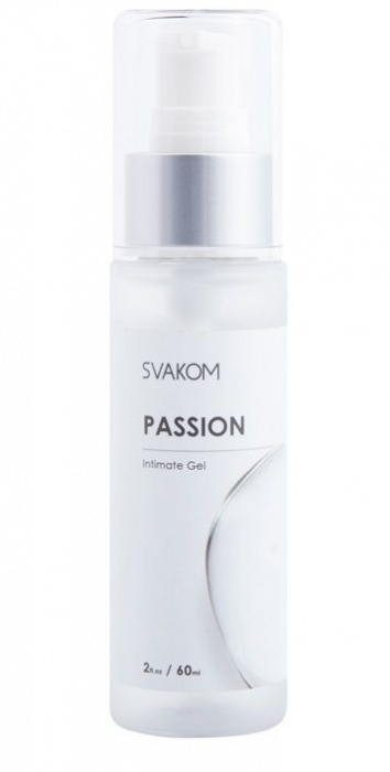 Смазка на водной основе Passion Intimate Gel - 60 мл. - Svakom - купить с доставкой в Северодвинске