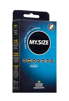 Презервативы MY.SIZE размер 49 - 10 шт. - My.Size - купить с доставкой в Северодвинске