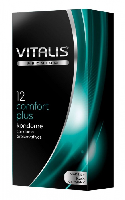 Контурные презервативы VITALIS PREMIUM comfort plus - 12 шт. - Vitalis - купить с доставкой в Северодвинске