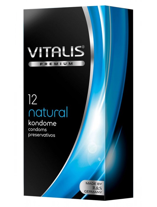 Классические презервативы VITALIS PREMIUM natural - 12 шт. - Vitalis - купить с доставкой в Северодвинске