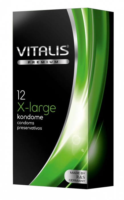 Презервативы увеличенного размера VITALIS PREMIUM x-large - 12 шт. - Vitalis - купить с доставкой в Северодвинске