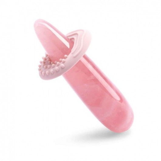 Массажер Le Wand Crystal Wand из розового кварца - Le Wand