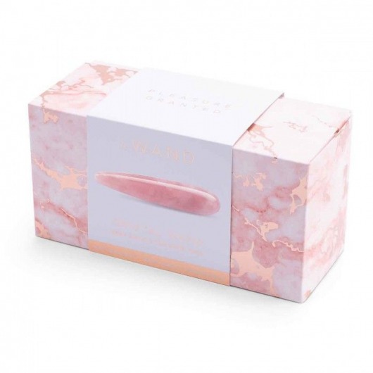 Массажер Le Wand Crystal Wand из розового кварца - Le Wand