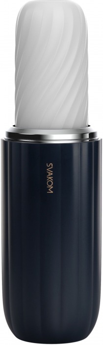 Черно-белый интерактивный мастурбатор Alex Neo 2 - Svakom - в Северодвинске купить с доставкой