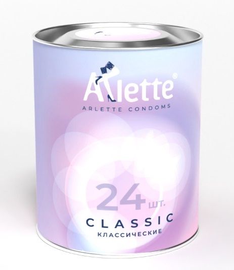 Классические презервативы Arlette Classic - 24 шт. - Arlette - купить с доставкой в Северодвинске