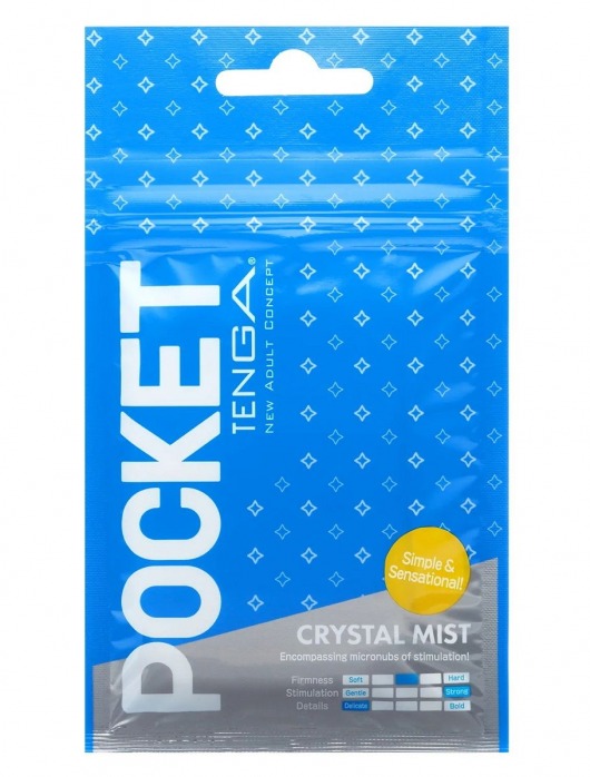 Карманный мастурбатор Crystal Mist - Tenga - в Северодвинске купить с доставкой