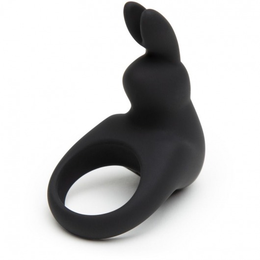 Черное эрекционное виброкольцо Happy Rabbit Rechargeable Rabbit Cock Ring - Happy Rabbit - в Северодвинске купить с доставкой