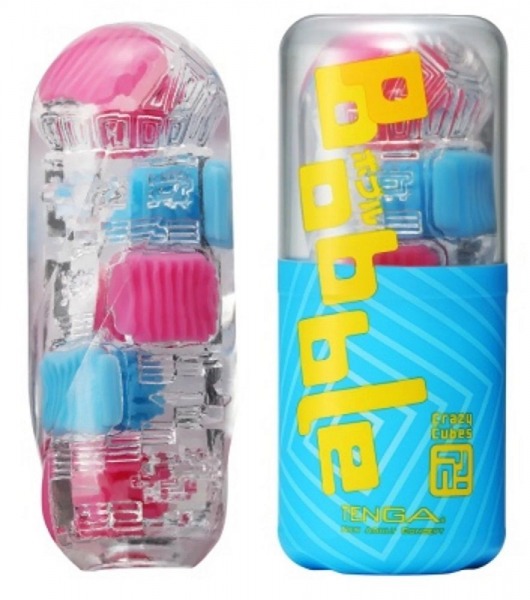 Мастурбатор Tenga Bobble Crazy Cubes - Tenga - в Северодвинске купить с доставкой