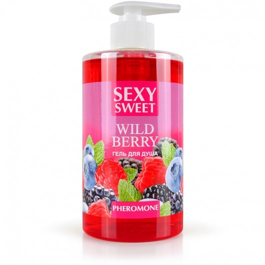 Гель для душа Sexy Sweet Wild Berry с ароматом лесных ягод и феромонами - 430 мл. -  - Магазин феромонов в Северодвинске