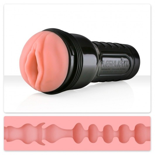 Мастурбатор-вагина Fleshlight - Pink Lady Mini-Lotus - Fleshlight - в Северодвинске купить с доставкой