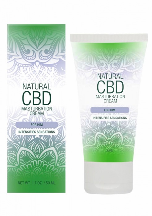 Крем для мастурбации для мужчин Natural CBD Masturbation Cream For Him - 50 мл. - Shots Media BV - купить с доставкой в Северодвинске