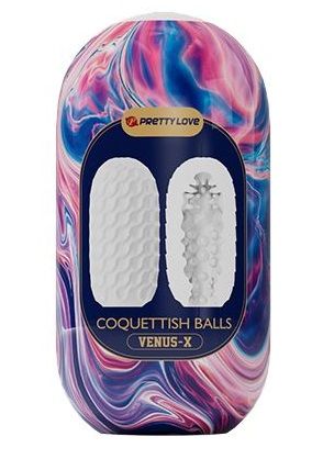 Мастурбатор в форме яйца Coquettish Balls - Baile - в Северодвинске купить с доставкой