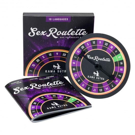 Настольная игра-рулетка Sex Roulette Kamasutra - Tease&Please - купить с доставкой в Северодвинске