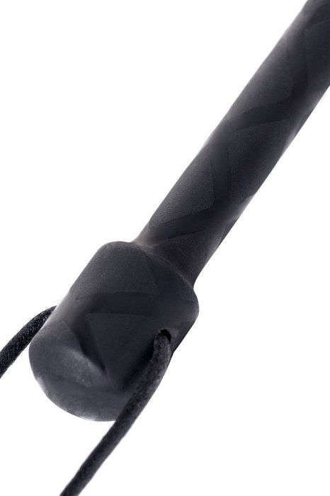 Чёрный стек с фигуркой леопарда на наконечнике - 21 см. - ToyFa - купить с доставкой в Северодвинске