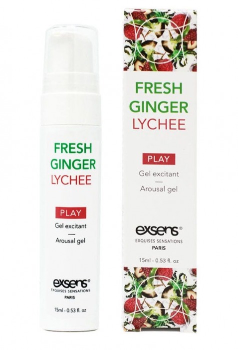 Возбуждающий гель Fresh Ginger Lychee Arousal Gel - 15 мл. - Exsens - купить с доставкой в Северодвинске