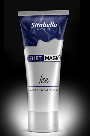 Силиконовая гель-смазка FLIRT MAGIC Ice с лёгким пролонгирующим эффектом - 75 мл. - Sitabella - купить с доставкой в Северодвинске