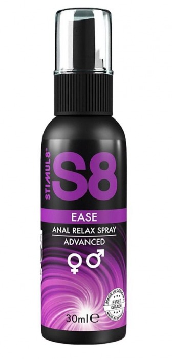 Расслабляющий анальный спрей S8 Ease Anal Relax Spray - 30 мл. - Stimul8 - купить с доставкой в Северодвинске