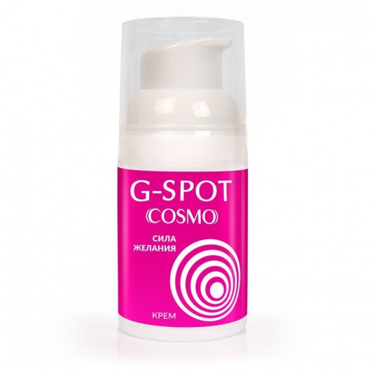 Стимулирующий интимный крем для женщин Cosmo G-spot - 28 гр. - Биоритм - купить с доставкой в Северодвинске