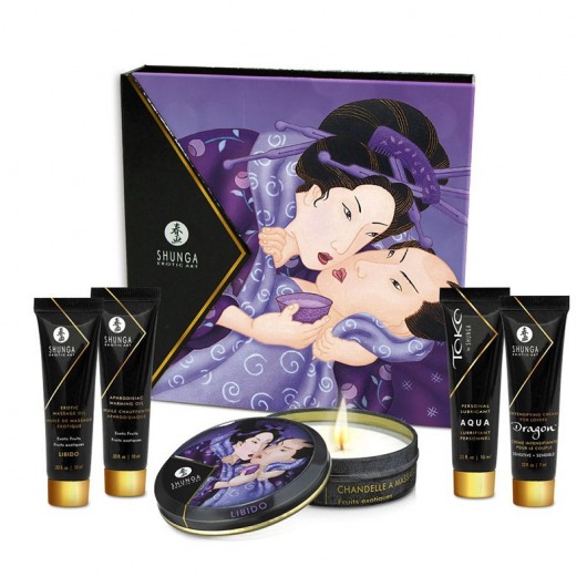 Подарочный набор Geishas secret из 5 предметов - Shunga - купить с доставкой в Северодвинске