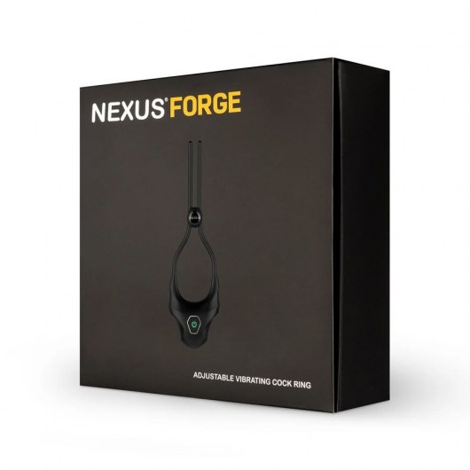 Черное эрекционное лассо с вибрацией Nexus Forge - Nexus Range - в Северодвинске купить с доставкой