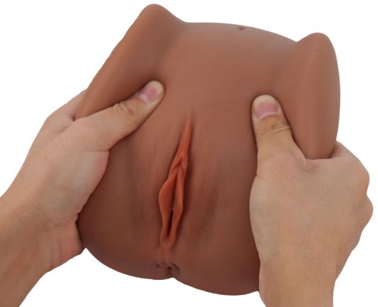 Мастурбатор Black Beauty - вагина и анус - S-HANDE - в Северодвинске купить с доставкой