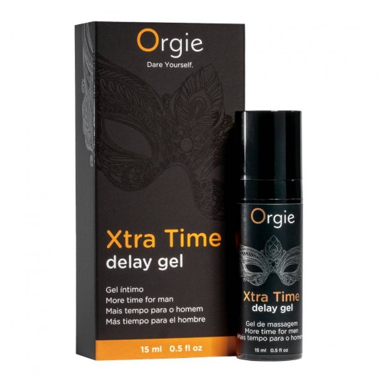 Продлевающий гель Orgie Xtra Time Delay Gel - 15 мл. - ORGIE - купить с доставкой в Северодвинске