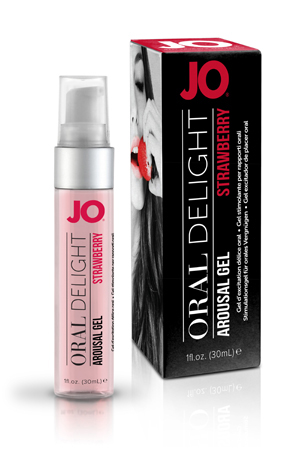 Клубничный лубрикант для оральных ласк Oral Delight Strawberry Sensation - 30 мл. - System JO - купить с доставкой в Северодвинске