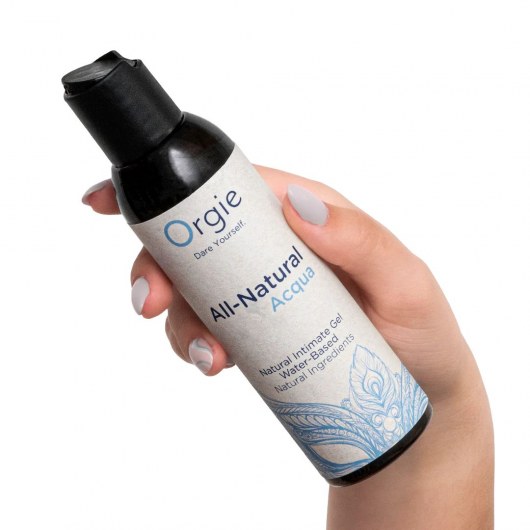 Интимный гель на водной основе Orgie All-Natural Acqua - 150 мл. - ORGIE - купить с доставкой в Северодвинске