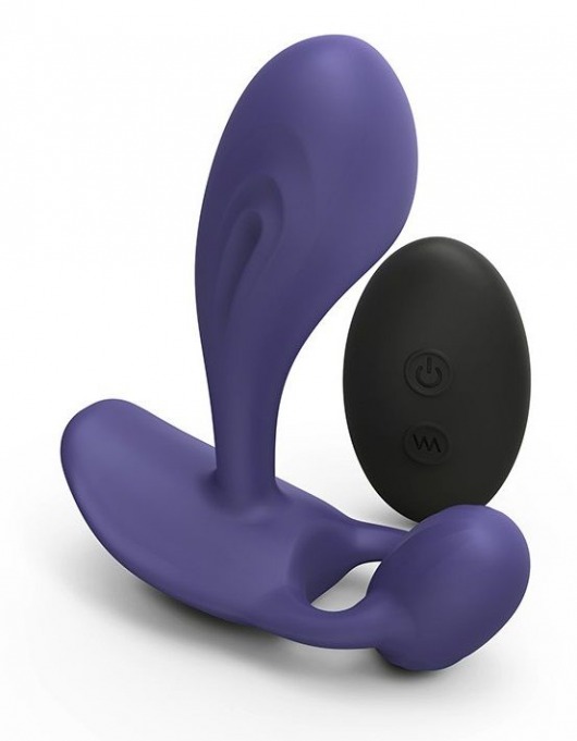 Темно-синий вибромассажер Witty P G Vibrator with Remote Control - Love to Love - в Северодвинске купить с доставкой