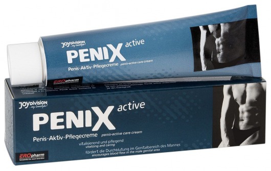 Возбуждающий крем для мужчин PeniX active - 75 мл. - Joy Division - купить с доставкой в Северодвинске