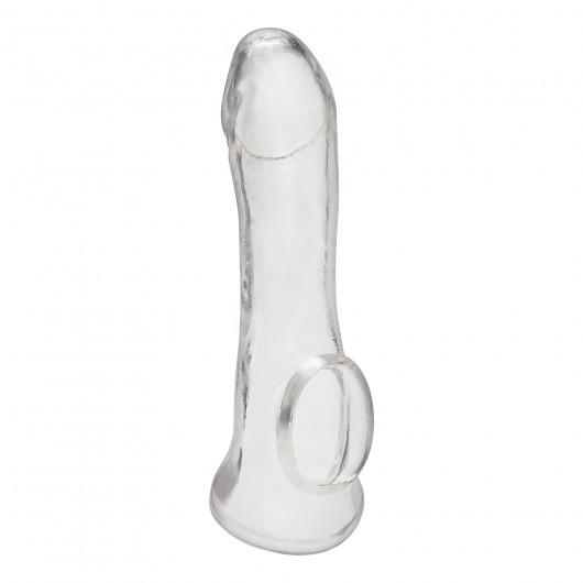 Прозрачная насадка на пенис Transparent Penis Enhancing Sleeve Extension - 15,9 см. - BlueLine - в Северодвинске купить с доставкой