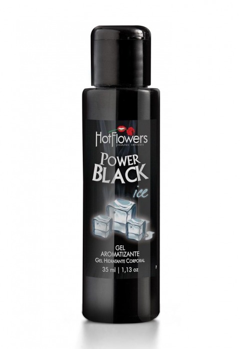 Стимулирующий гель для массажа Power Black - 35 мл. - HotFlowers - купить с доставкой в Северодвинске