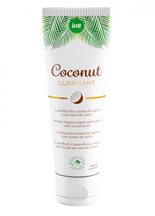 Веганская смазка на водной основе Coconut Lubricant - 100 мл. - INTT - купить с доставкой в Северодвинске