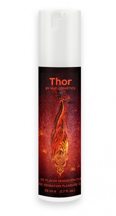 Возбуждающий унисекс гель Thor Fire Gel - 50 мл. - Nuei cosmetics - купить с доставкой в Северодвинске