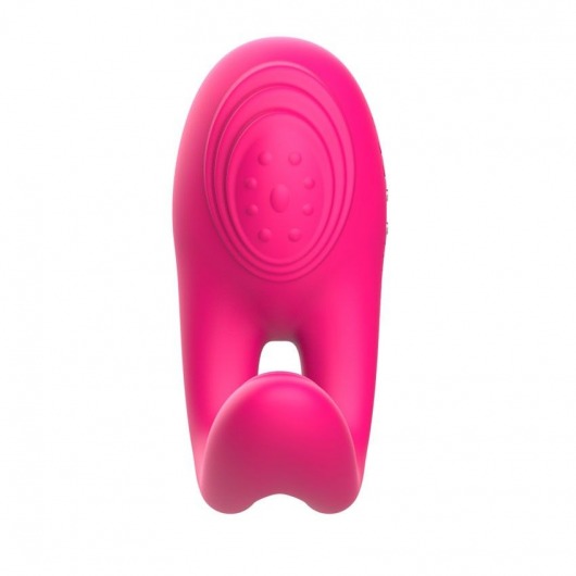 Розовое виброкольцо с пультом ДУ - I-MOON - в Северодвинске купить с доставкой