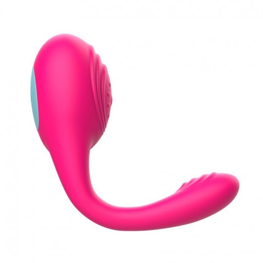 Розовое виброкольцо с пультом ДУ - I-MOON - в Северодвинске купить с доставкой