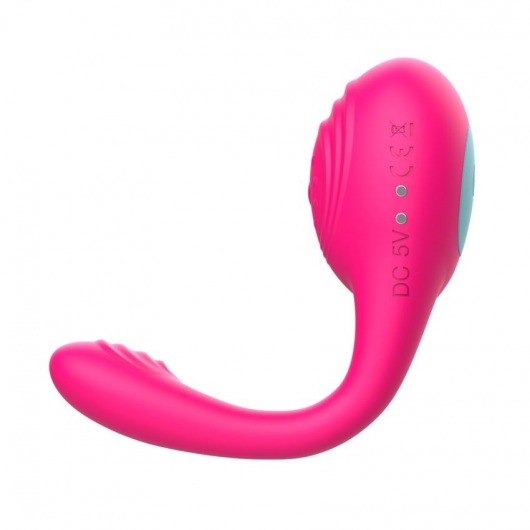 Розовое виброкольцо с пультом ДУ - I-MOON - в Северодвинске купить с доставкой