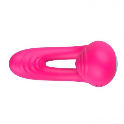 Розовое виброкольцо с пультом ДУ - I-MOON - в Северодвинске купить с доставкой