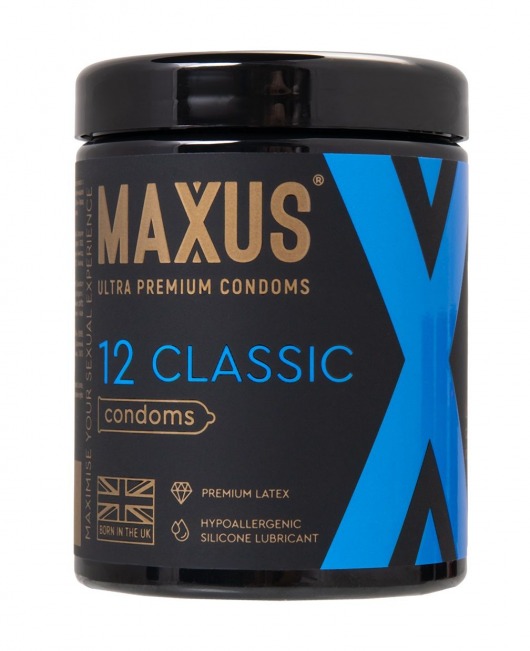 Классические презервативы MAXUS Classic - 12 шт. - Maxus - купить с доставкой в Северодвинске