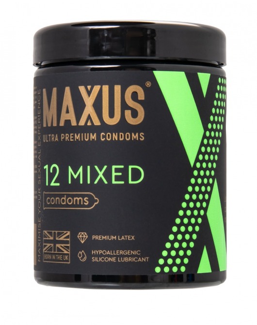 Презервативы MAXUS Mixed - 12 шт. - Maxus - купить с доставкой в Северодвинске