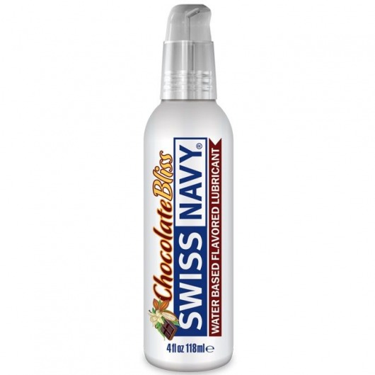 Лубрикант с ароматом шоколада Swiss Navy Chocolate Bliss Lube - 118 мл. - Swiss navy - купить с доставкой в Северодвинске