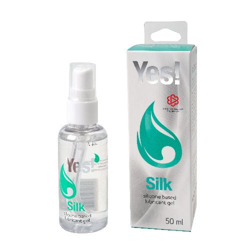 Силиконовая гипоаллергенная вагинальная смазка Yes Silk - 50 мл. - Sitabella - купить с доставкой в Северодвинске