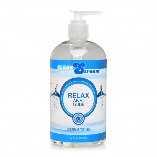 Анальный лубрикант на водной основе Relax Desensitizing Anal Lube - 503 мл. - XR Brands - купить с доставкой в Северодвинске