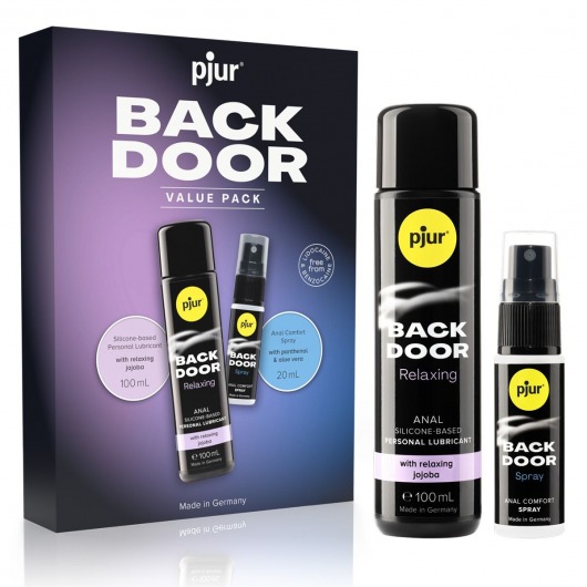 Набор для анального секса pjur Back Door Value Pack - Pjur - купить с доставкой в Северодвинске