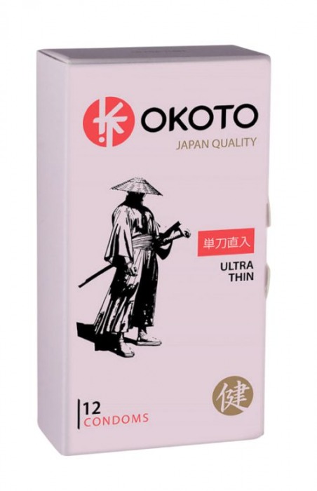 Тонкие презервативы OKOTO Ultra Thin - 12 шт. - Sitabella - купить с доставкой в Северодвинске