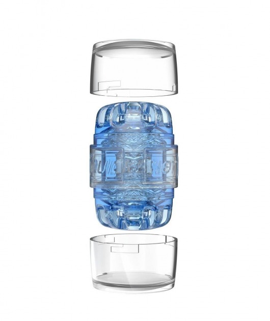 Мастурбатор Fleshlight Quickshot Turbo Blue Ice - Fleshlight - в Северодвинске купить с доставкой